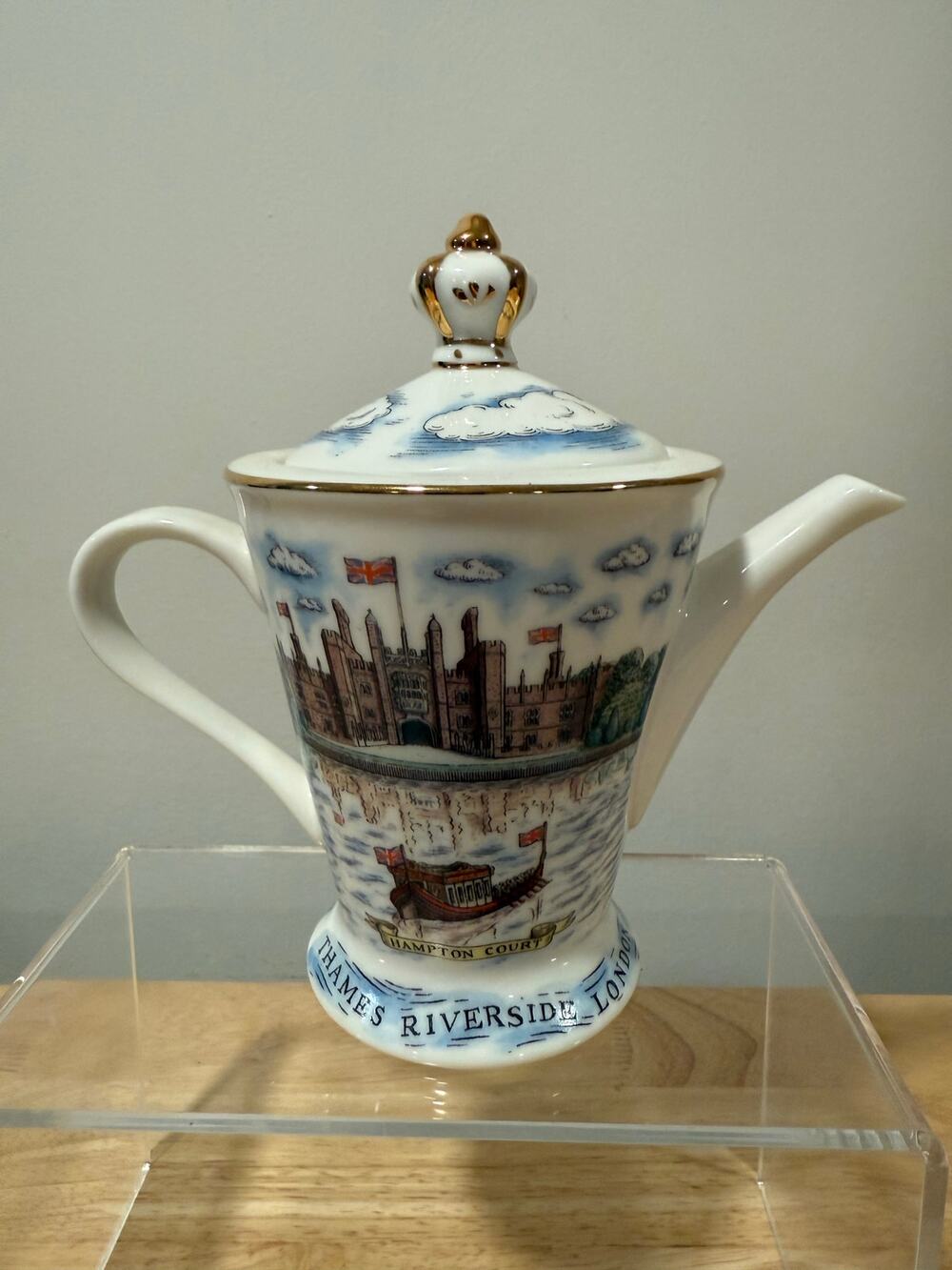 London Pottery Reflections David Birch Teapot British Design JL